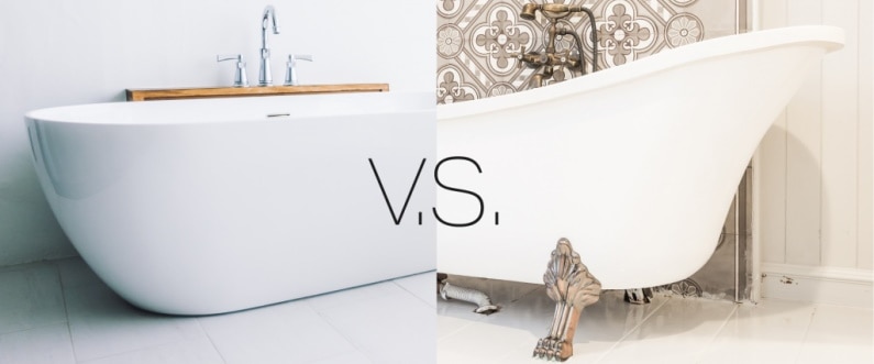 Alcove Soaker Tubs Vs. Freestanding Tubs: Which is Best for Your Bathroom Remodel?